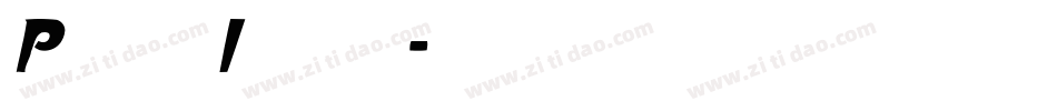 Paris Italic字体转换